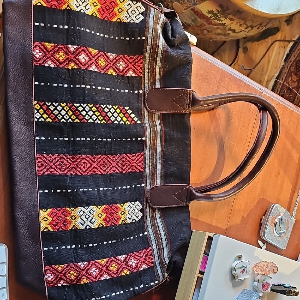Embroidered Tote
